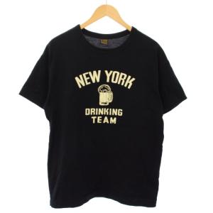 6.5oz Silket Print T New York Drinking Team Tシャツ カットソー