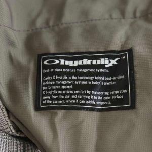 OAKLEY スカル 3D パンツ 9.0 チェック柄 ロゴ 刺繍 ゴルフウェア 34 グレー 421828JP /AN38