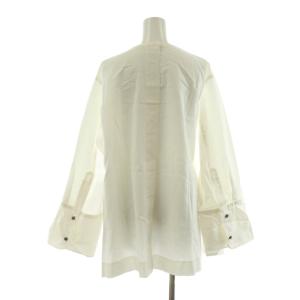 Shinzone シャツ ブラウス 長袖 34 ホワイト 21SMSBL06 /NQ