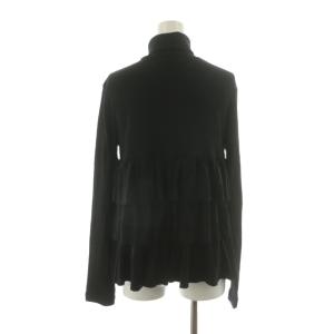 yori カットソー 長袖 ティアード ハイネック F ブラック YR1811-107AT /NQ