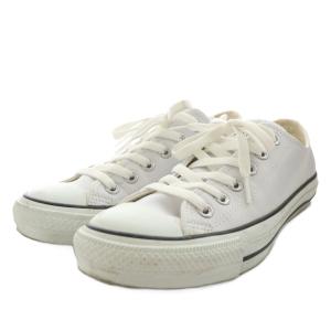 CONVERSE レザーオールスター LEATHER ALL STAR スニーカー シューズ 23.5cm 白 ホワイト