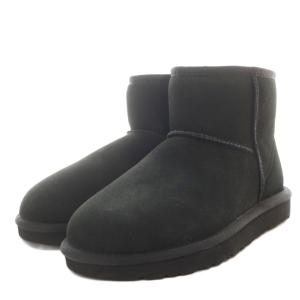 UGG australia クラシック ミニ W CLASSIC MINI ?U ムートンブーツ ショートブーツ 23.0cm 黒