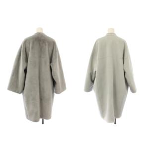 ELENDEEK リバーシブルコート フェイクムートン アウター 1 グレー 511760000701-02 /TK
