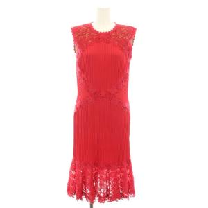 ワンピース レース 花柄 M ピンク BBH18108MJ