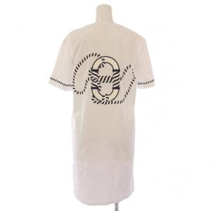 23SS Canoe カルトゥッシュ ワンピース 34 ホワイト