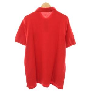 POLO RALPH LAUREN ビッグポニーナンバリングポロシャツ 半袖 XL 赤 レッド 紺 ネイビー RLMWB-GLC23-S /YT