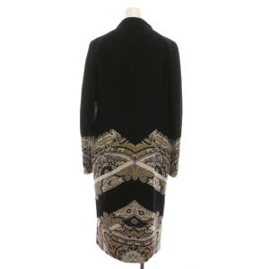 ETRO ウールコート 42 ブラック 142-17509-5202