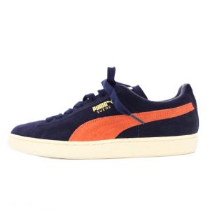 SUEDE CLASSIC + スニーカー シューズ スエード US9.5 27.5cm 紺 356568