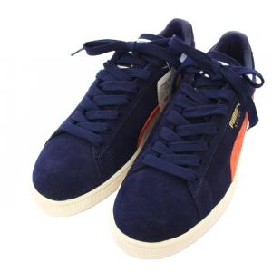 PUMA SUEDE CLASSIC + スニーカー シューズ スエード US9.5 27.5cm 紺 356568