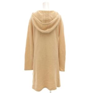 theory luxe ニットダッフルコート ロング カシミヤ 38 ベージュ /GV