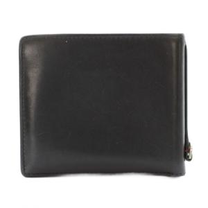 GUCCI シェリーライン 二つ折り 財布 ウォレット レザー 小銭入れなし 黒 ブラック 130929 3661