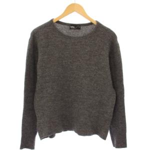 ニット セーター 長袖 アルパカ 3 グレー 11WCM-N01301 /TK