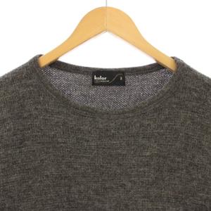 kolor ニット セーター 長袖 アルパカ 3 グレー 11WCM-N01301 /TK