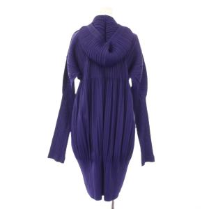PLEATS PLEASE ISSEY MIYAKE イッセイミヤケ ロングコート 5 パープル