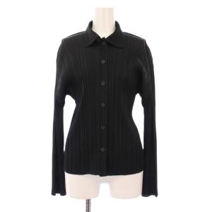 イッセイミヤケ ブラウス 3 ブラック