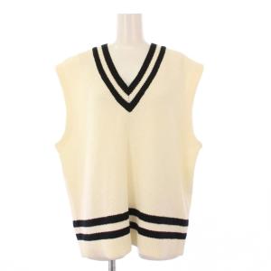 JUSGLITTY 25SS ベスト ニットワンピースセット 長袖 ロング ライン 1 白 45169280 /KH