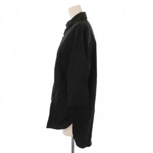 MADISONBLUE 23SS J.BRADLEY SHIRT Jブラッドリーシャツ 半袖 レギュラーカラー 無地 XS 黒