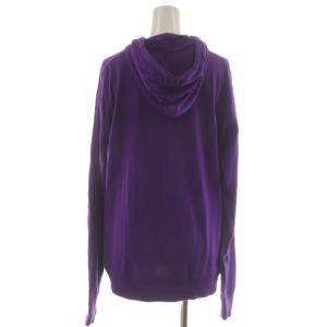 DIESEL D-IE/S EL CRSH BRN 78 DX パーカー 長袖 ロゴ M パープル /RR