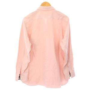 BURBERRY LONDON シャツ ホース 刺繍 長袖 LL ピンク A1M40-200-13 /TK