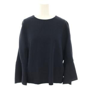 ドライアムンゼンブラウス シャツ 長袖 38 紺 ネイビー 531-8110216 /YT