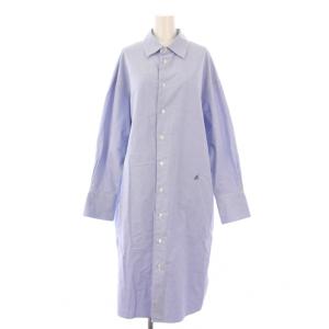 シャツワンピース 2 ブルー