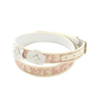 トロッター ベルト フラワーモチーフ 85 ピンク /HN OH