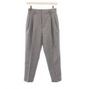 24SS VICTORIAN SURGE パンツ スラックス テーパード タック 34 グレー 24030500405010