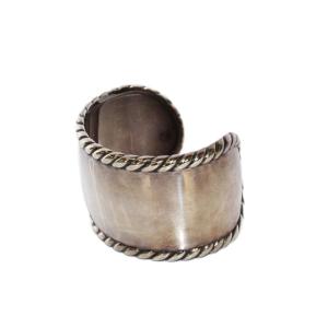 TWILL RIGID ツイールバングル ブレスレット シルバーカラー /KH
