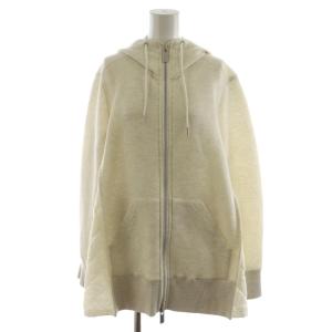 20AW Sweatshirt with hood and drawstring パーカー ジップアップ