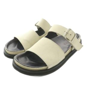 23SS Suede Sandal サンダル スエード 37 アイボリー 23093570004110