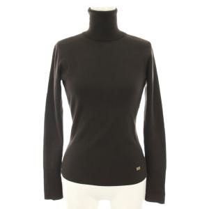 ニット セーター タートルネック 38 ブラウン 24283