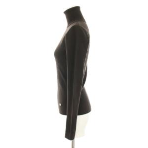 FOXEY ニット セーター タートルネック 38 ブラウン 24283