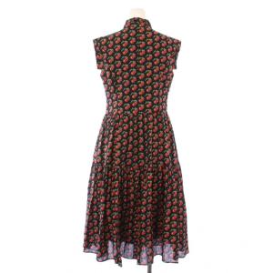 René フレアワンピース さくらんぼ柄 総柄