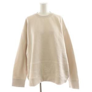 スウェット トレーナー 裏起毛 ロゴ L ベージュ 99260113 /AN30