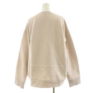 S Max Mara スウェット トレーナー 裏起毛 ロゴ L ベージュ 99260113 /AN30