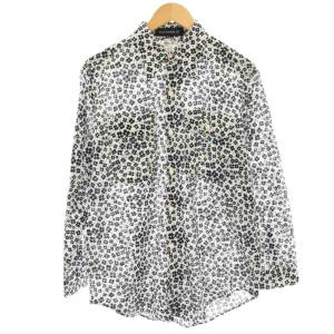 HAMPTON SHIRT FLORAL PATTERN フローラルプリントシャツ ブラウス ビッグシルエット