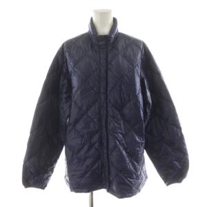 ULダウンインナージャケット キルティング ナイロン アウター L 紺 ネイビー 1101244 /AN39