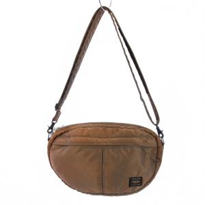 吉田カバン タンカー TANKER ハーフムーン シルバーグレー ショルダーバッグ ナイロン カーキ /BM