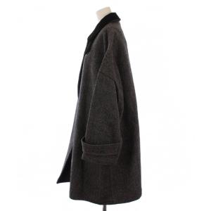 Traditional Weatherwear MALTON ヒートツイード ステンカラーコート 34 グレー L242FPFCO0448HS