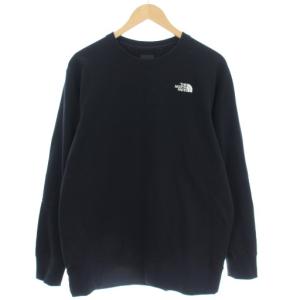 TNF Logo Crew スウェット トレーナー 長袖 L 黒 NT62302Z /TK