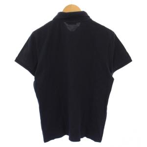 MONCLER ポロシャツ 半袖 ロゴ ワッペン L 紺 131-091-83470-50 /BM