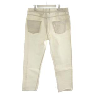 GUCCI デニムパンツ ジーンズ ジーパン Gパン 48 白 ホワイト /AN38