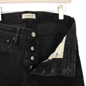 Ron Herman DENIM  デニム パンツ ジーンズ ストレート 黒 4220601381836 /TK