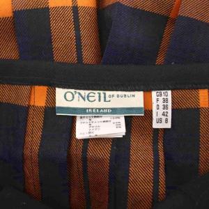 O'NEIL OF DUBLIN ラップスカート プリーツ チェック