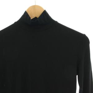 SHE Tokyo ニット カットソー 長袖 ハイネック F 黒 ブラック S-CS-10 /HN