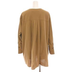 自由区 22AW ツイストプレインジャージー プルオーバー カットソー 長袖 44 ベージュ KKWRNA0233