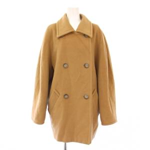 ウールコート ダブル 40 ベージュ