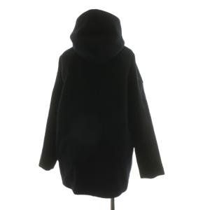 JOURNAL STANDARD 23AW スーパー140モッサフードコート アウター ショート フーディー 36 ブラック 23020400901130