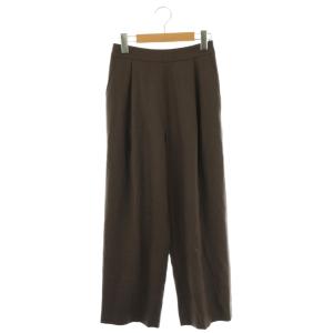 23AW ツイルタックイージーパンツ テーパードパンツ ブラウン /DF OS