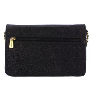 CHANEL キャビアスキン ココマーク ショルダーバッグ チェーンウォレット ブラック 6番代